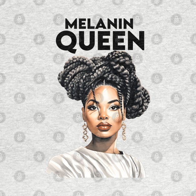 Melanin Queen Afrocentric by Merchweaver